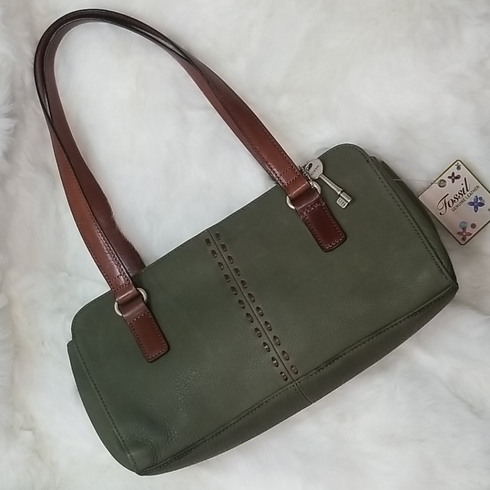 Fossil Coronado Pebbled Leather Purse